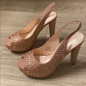 Deblossom collection 5” inch pink high heals